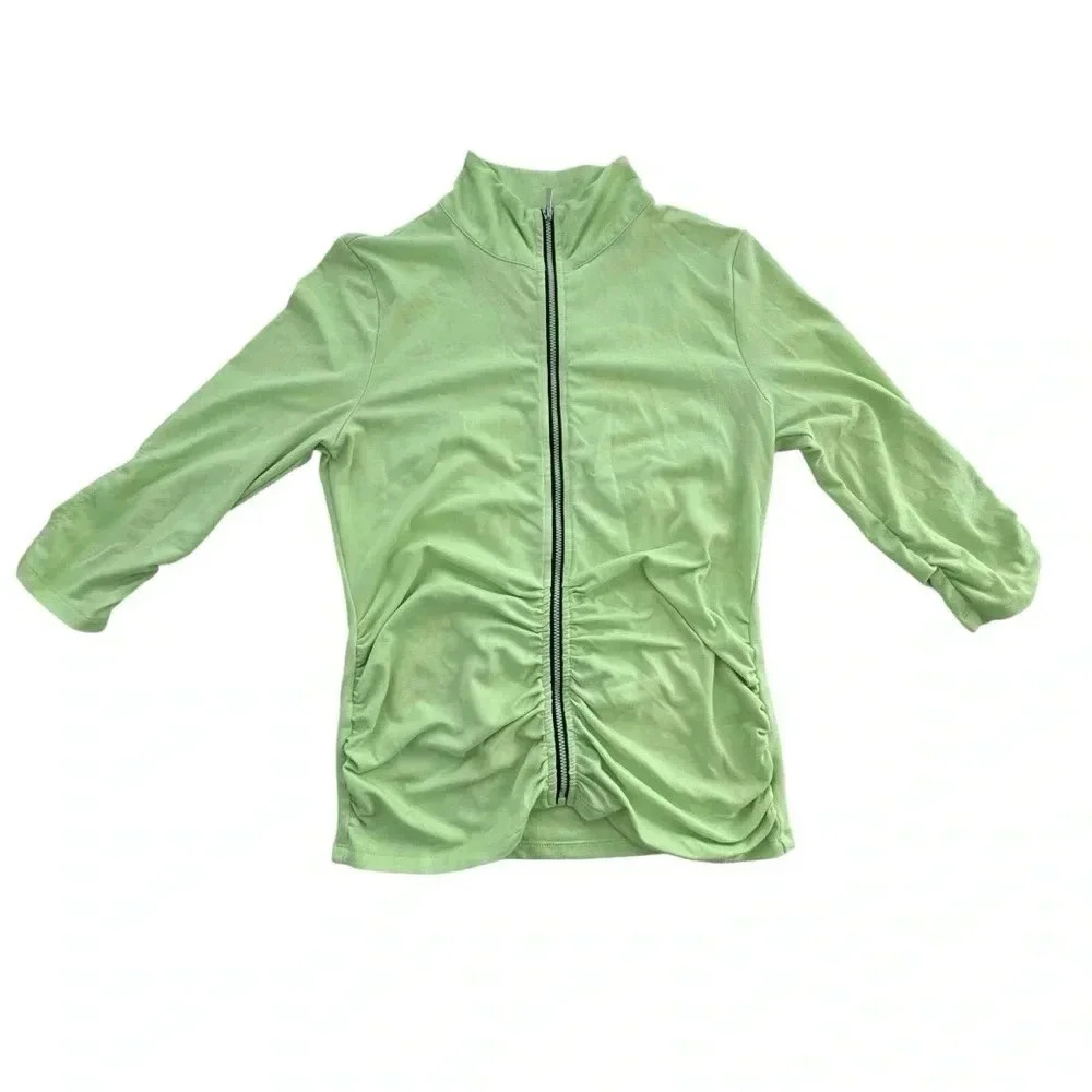 Calvin Klein Lime Green Women's performance jacket: size small - Picture 4 of 10